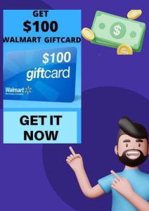 $100 Walmart Gift Card